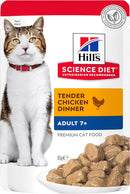 Pet Grove Hill’s Science Diet Wet Food Adult Cat 7+ Tender Chicken Dinner Pet Grove