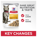 Pet Grove Hill’s Science Diet Wet Food Adult Cat 1+ Urinary Hairball Control Chicken Pet Grove