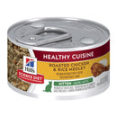 Pet Grove Hill’s Science Diet Wet Food Kitten Healthy Cuisine Roasted Chicken & Rice Medley Pet Grove