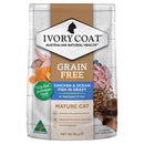 Pet Grove Ivory Coat Wet Food Adult Cat GRAIN FREE Chicken & Ocean Fish in Gravy Pet Grove