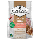 Pet Grove Ivory Coat Wet Food Kitten GRAIN FREE Chicken & Beef in Gravy Pet Grove