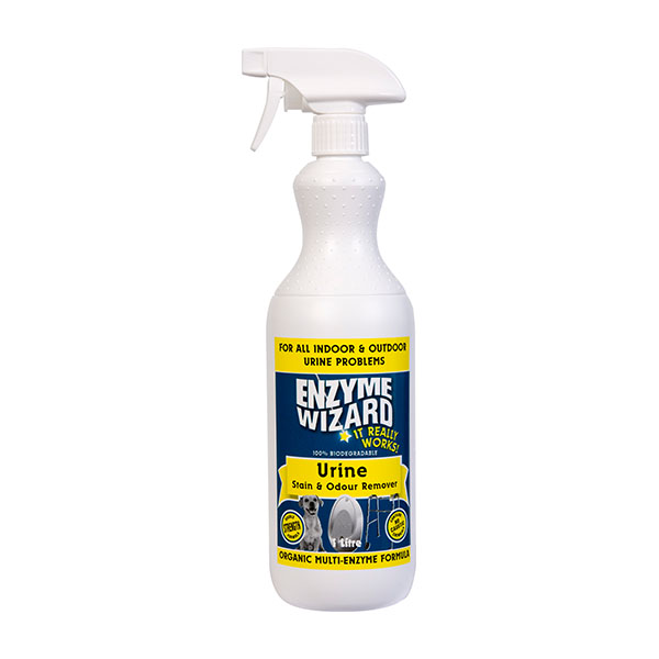 Pet Grove Enzyme Wizard Urine Stain & Odour Remover Spray Bottle Pet Grove chew stop spray cleaner cleaning odour control odour remover Spray stain remover urine stain