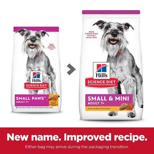 Pet Grove Hill’s Science Diet Adult Dog 7+ Small & Mini Pet Grove 