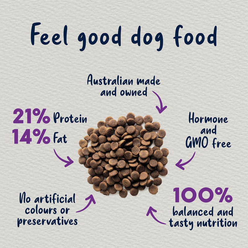 True Colours – Adult Dog – Australian Lamb + Brown Rice