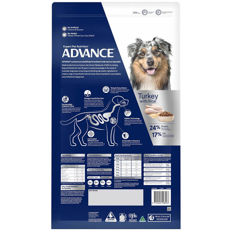 Advance Adult Dog Medium Breed Turkey