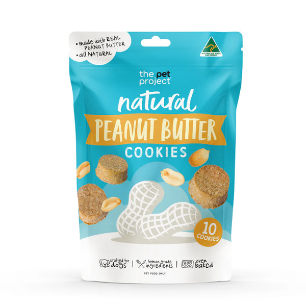 The Pet Project Natural Peanut Butter Cookies