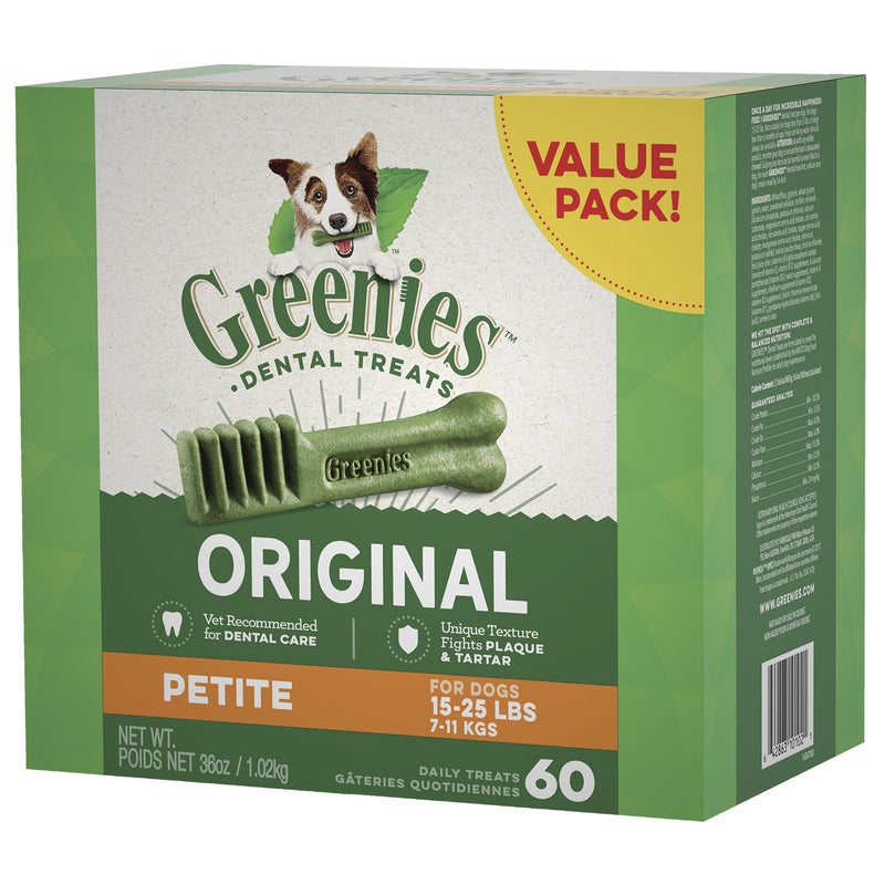 Greenies Dental Dog Treats Original Value Pack