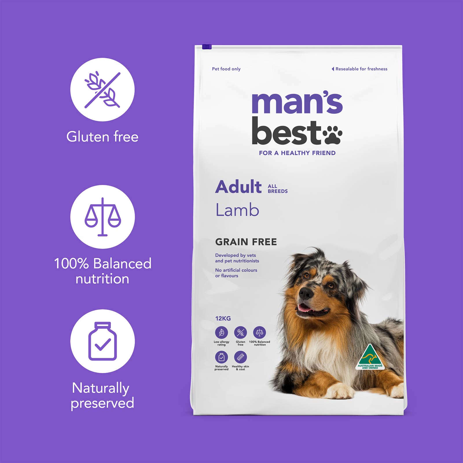 Man's Best — Grain Free Lamb