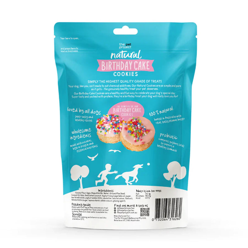 The Pet Project Natural Birthday Cake Cookies