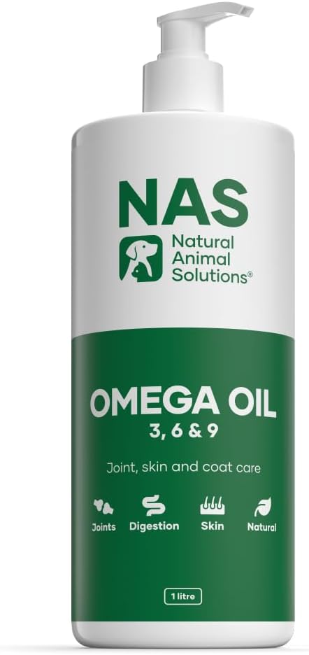 Pet Grove Natural Animal Solutions Omega 3 6 & 9 Oil for Dogs Pet Grove 