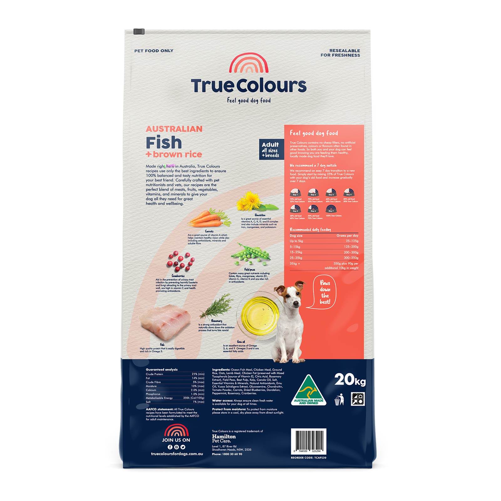 True Colours – Australian Fish + Brown Rice