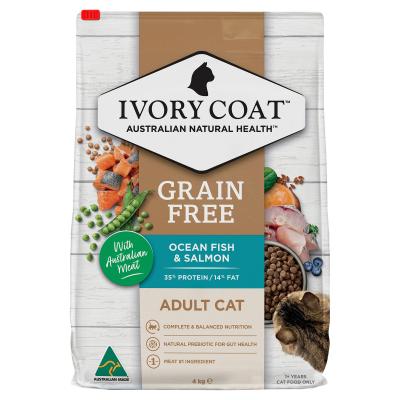 Ivory Coat Adult Cat GRAIN FREE Ocean Fish & Salmon