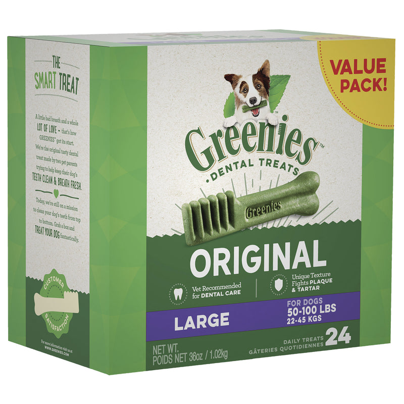 Greenies Dental Dog Treats Original Value Pack