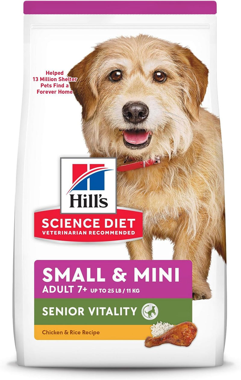 Pet Grove Hill’s Science Diet Adult Dog 7+ Senior Vitality Small & Mini Pet Grove 