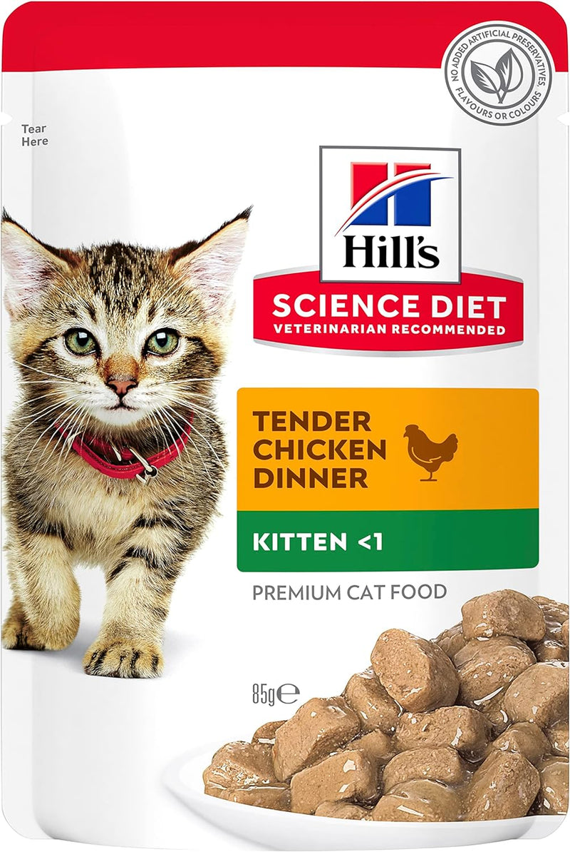 Pet Grove Hill’s Science Diet Wet Food Kitten Tender Chicken Dinner Pet Grove 