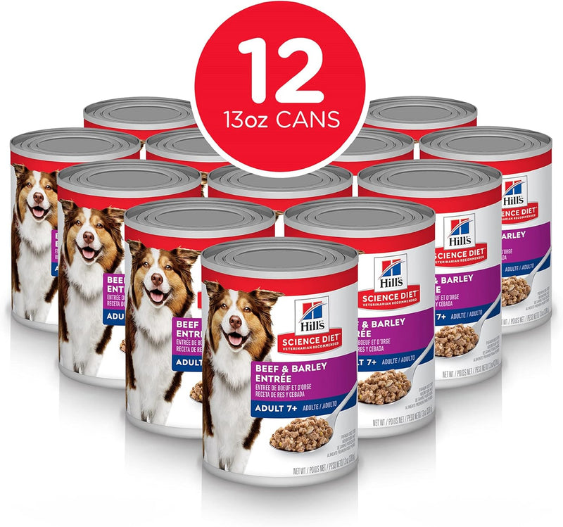 Pet Grove Hill’s Science Diet Wet Food Tins Adult Dog 7+ Savory Stew Beef & Veg Pet Grove 