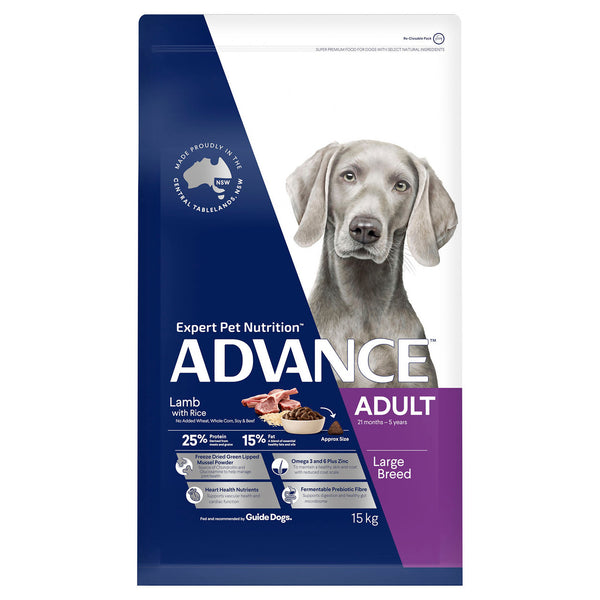 Pet Grove Advance Adult Dog Large Breed Lamb Pet Grove Advance dry dog food lamb large breed dog food large breed dry dog food Premium dog food