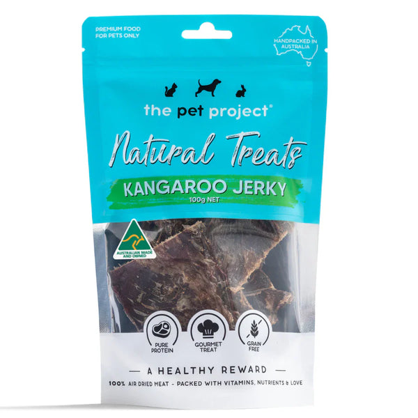 The Pet Project Natural Treats Kangaroo Jerky