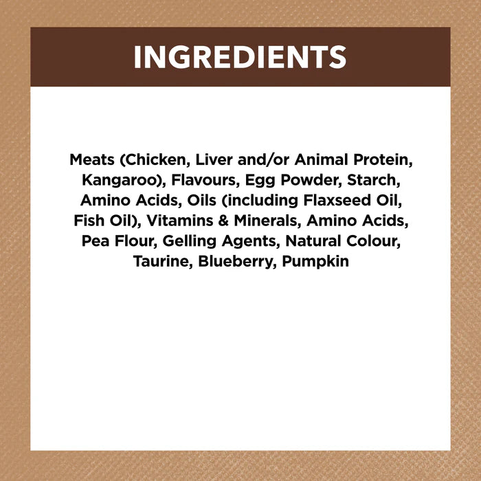 Pet Grove Ivory Coat Wet Food Adult Cat GRAIN FREE Chicken & Kangaroo in Gravy Pet Grove 