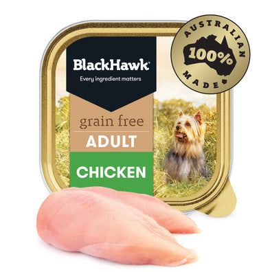 Pet Grove Black Hawk Wet Food Adult Dog GRAIN FREE CHICKEN Pet Grove blackhawk Chicken dog food grainfree Premium dog food Wet dog food wet food