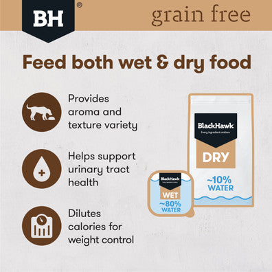 Pet Grove Black Hawk Wet Food Adult Dog GRAIN FREE CHICKEN Pet Grove blackhawk Chicken dog food grainfree Premium dog food Wet dog food wet food