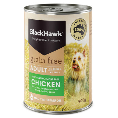 Pet Grove Black Hawk Wet Food Adult Dog GRAIN FREE CHICKEN Pet Grove blackhawk Chicken dog food grainfree Premium dog food Wet dog food wet food