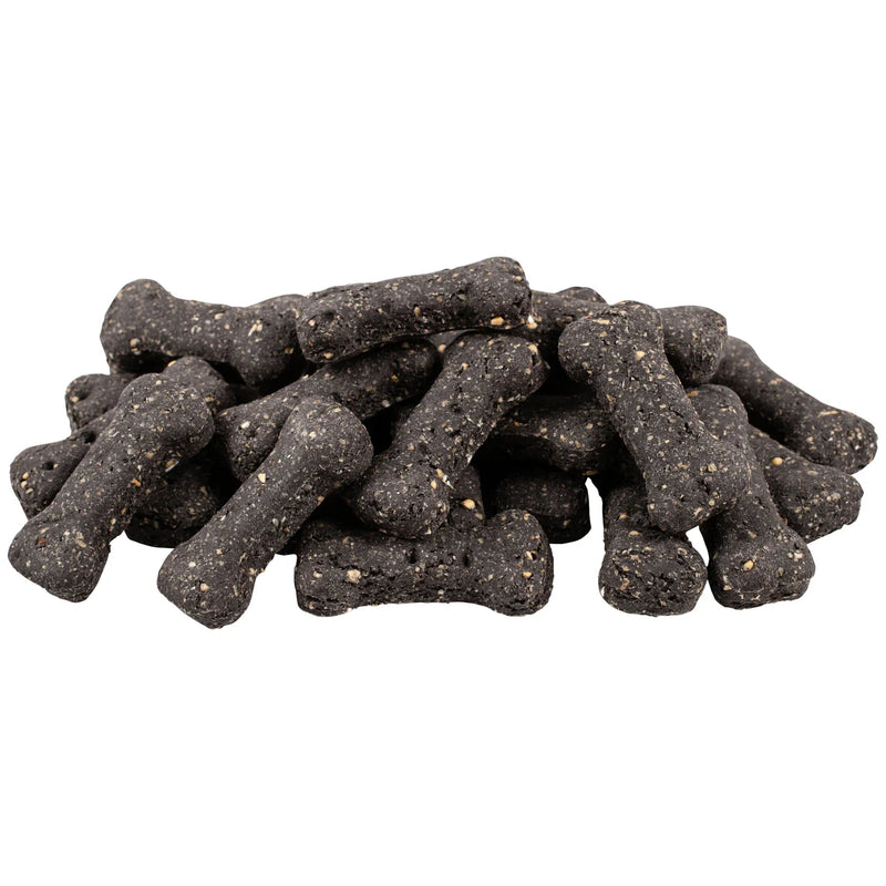 Black Dog Oven Baked Mini Biscuits Charcoal