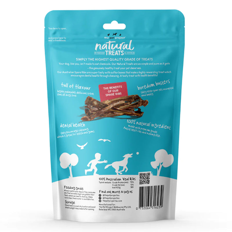 The Pet Project Natural Treats Spare Ribs