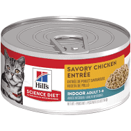 Pet Grove Hill’s Science Diet Wet Food Adult Cat Indoor Savoury Chicken Entree Pet Grove 