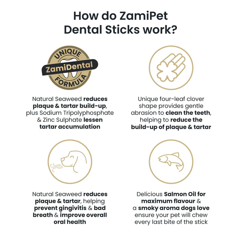 ZamiPet Dental Sticks Relax & Calm Small Dogs