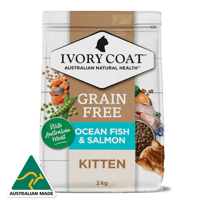 Pet Grove Ivory Coat Kitten GRAIN FREE Ocean Fish & Salmon Pet Grove 