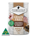 Pet Grove Ivory Coat Wet Food Adult Cat GRAIN FREE Chicken & Kangaroo in Gravy Pet Grove 