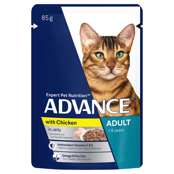 Pet Grove Advance Wet Food Adult Cat Chicken in Jelly Pet Grove Advance Advance cat food cat cat food Chicken in jelly jelly wet cat food wet food