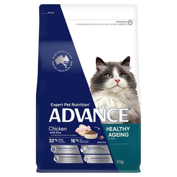 Pet Grove Advance Adult Cat Healthy Ageing Pet Grove Advance Advance cat food Advance Healthy Ageing cat cat food dry cat food Healthy ageing senior cat senior cat food