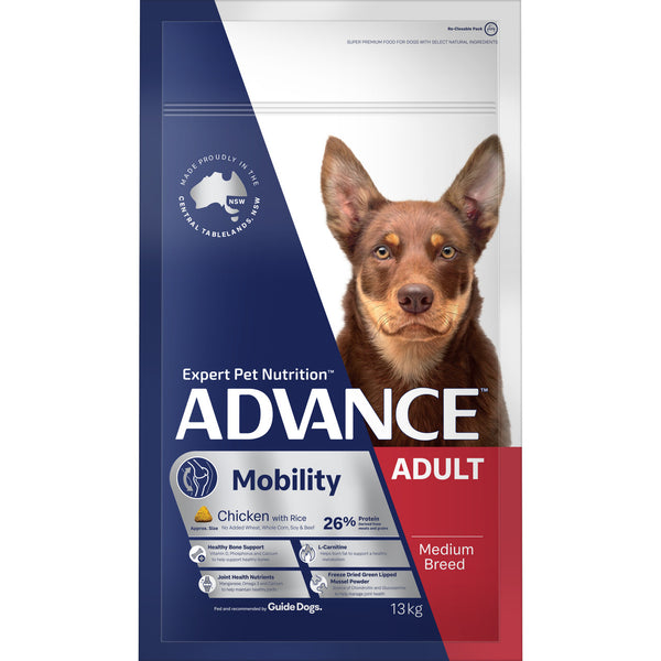 Pet Grove Advance Adult Dog Medium Breed Mobility Pet Grove Advance Advance dog food Advance dry dog food advance mobility dog dog food dogs dry dog food medium breed Medium breed advance medium breed dog mobility Premium dog food