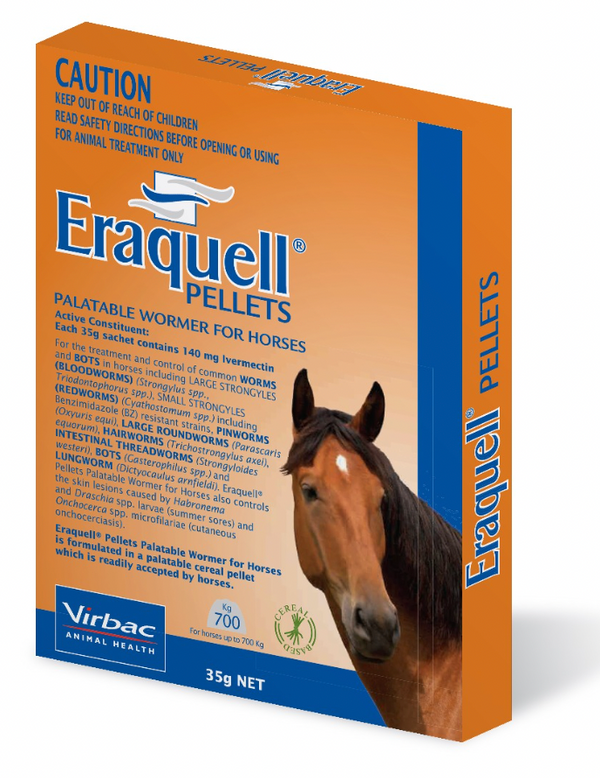 Virbac Eraquell Pellets Horse Wormer