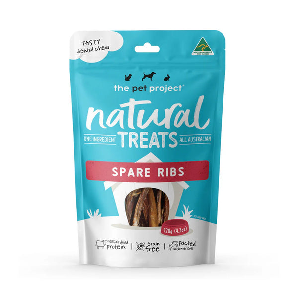 The Pet Project Natural Treats Spare Ribs