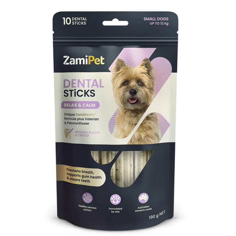 ZamiPet Dental Sticks Relax & Calm Small Dogs