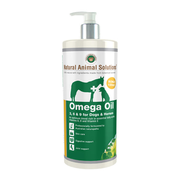 Pet Grove Natural Animal Solutions Omega 3 6 & 9 Oil for Dogs/Horses Pet Grove 