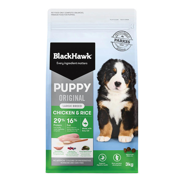 Black Hawk Puppy Large Breed Chicken & Rice