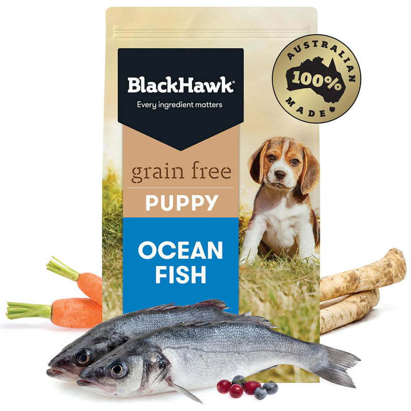 Black Hawk Puppy GRAIN FREE Ocean Fish