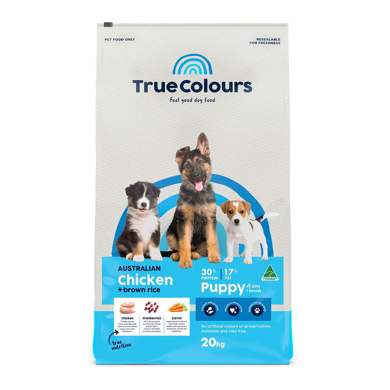 True Colours – Puppy – Australian Chicken + Brown Rice