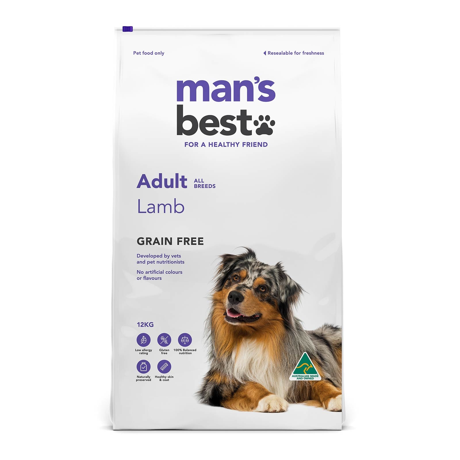 Man's Best — Grain Free Lamb