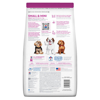 Pet Grove Hill’s Science Diet Adult Dog 1-6 Small Paws Lamb & Rice Pet Grove Adult dog food brown rice dog food dry dog food hills science lamb mini Premium dog food Rice small breed small breed dog food