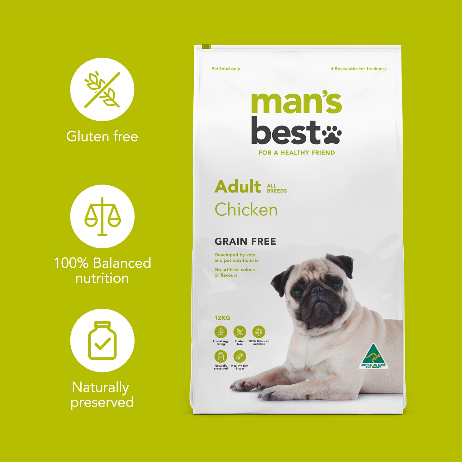 Man's Best — Grain Free Chicken