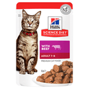 Pet Grove Hill’s Science Diet Wet Food Adult Cat 1-6 Beef Pet Grove 