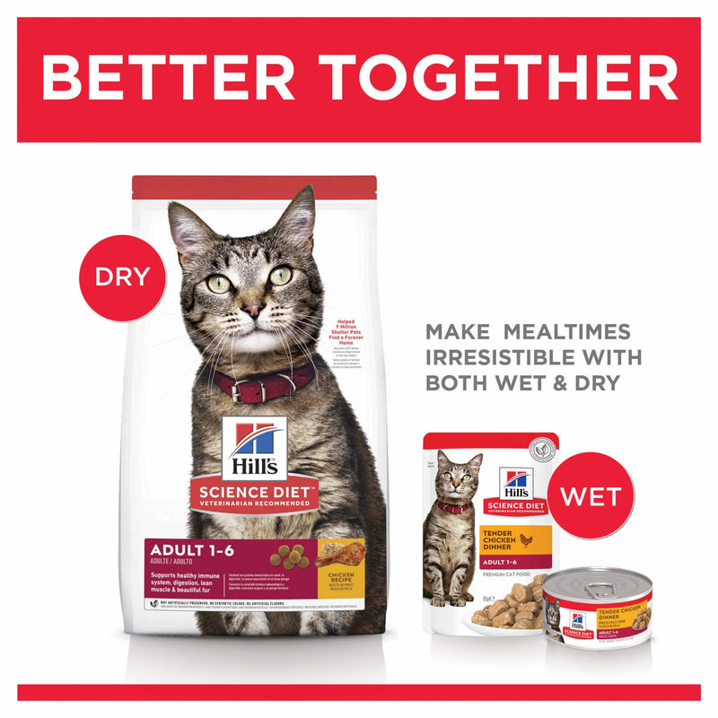 Hill’s Science Diet Adult Cat 1-6