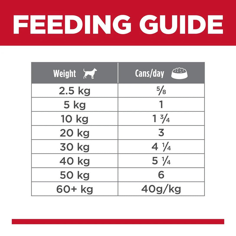 Pet Grove Hill's Science Diet Wet Food Tins Adult Dog Light Pet Grove 1-6 years Adult dog food dog food Healthy weight dog food hills science light food low-calorie Premium dog food Wet dog food wet food