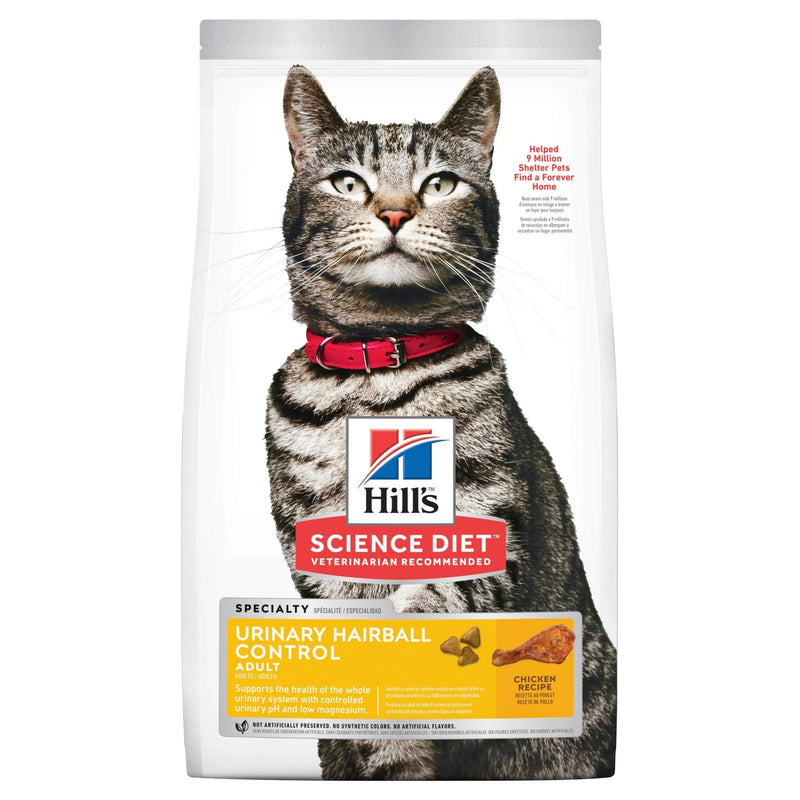 Hill’s Science Diet Adult Cat Urinary Hairball Control