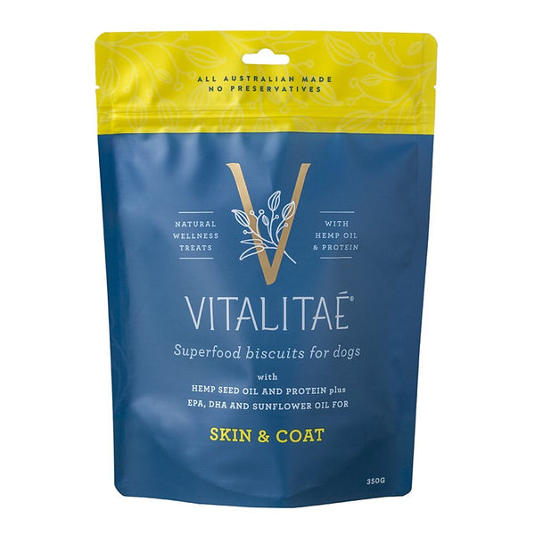 Vitalitae Superfood Biscuits for Dogs Skin & Coat